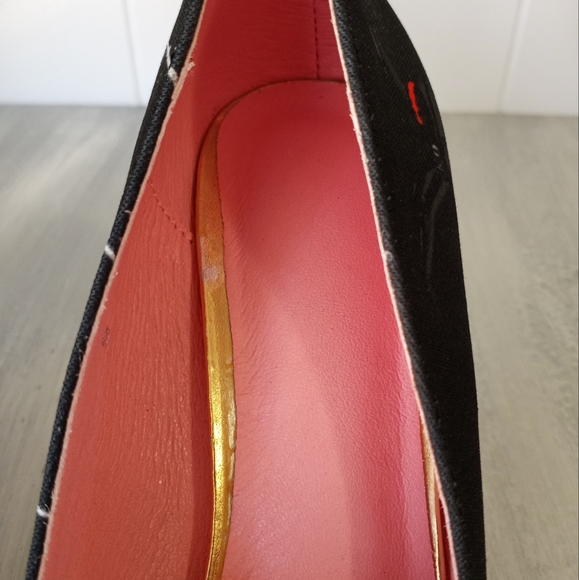 Black Widow Spider Web Goth Witch Platform High Heels Women's Size 9 - Picture 16 of 16